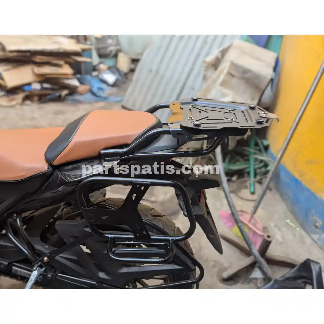 honda nx200 saddle stay top rack back carrier