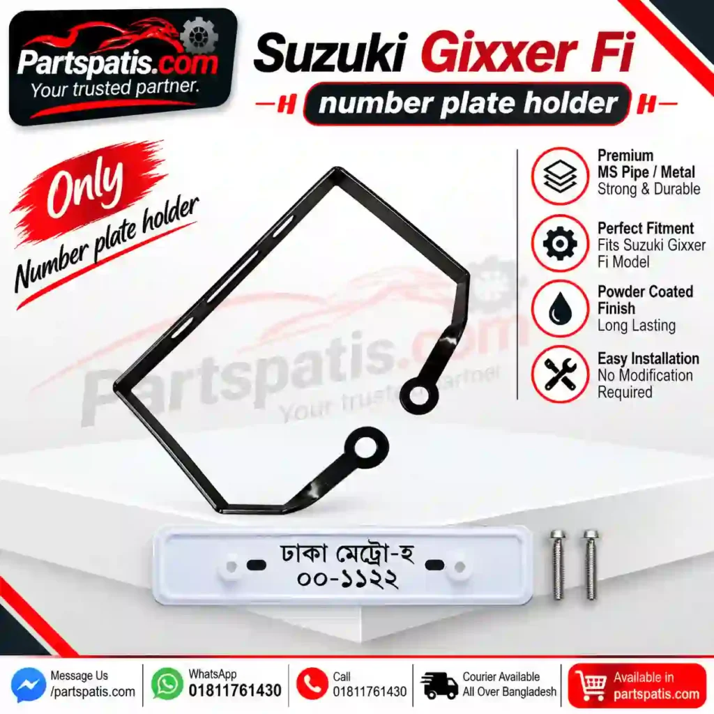 suzuki giixwer fi number plate in bangladesh